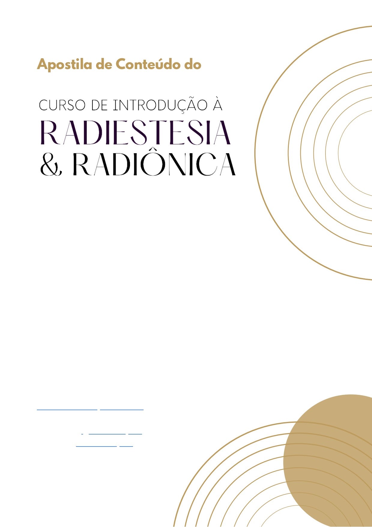 Ebook de Radiestesia