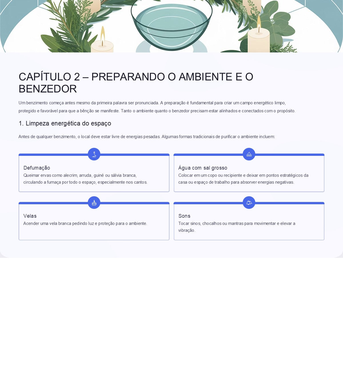 Ebook de Benzimentos e Orações